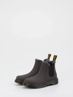 Kinder Dr. Martens – Chelsea Boots aus Synthetik anthrazit