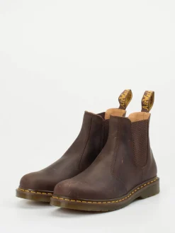 Herren Dr. Martens – Chelsea Boots aus Fettleder dunkel