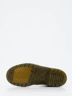 Damen Dr. Martens – Combat Boots aus Kalbleder Dunkel