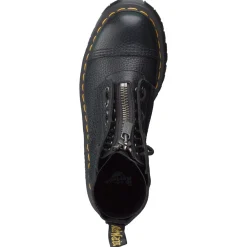 Damen Dr. Martens – Plateau-Stiefelette aus Kalbleder