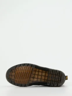 Herren Dr. Martens – Schnürboots aus Fettleder dunkel