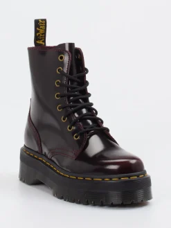– Schnürboots aus Kalbleder in Bordeaux*Dr. Martens Hot