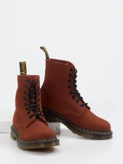 – Schnürboots aus Kalbleder rostbraun*Dr. Martens Clearance
