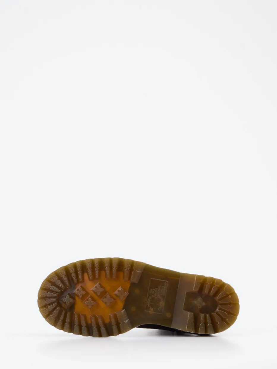 – Schnürboots aus Fettleder Bordeaux*Dr. Martens Online