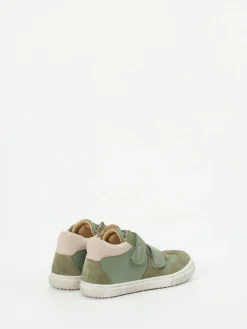 Kinder Däumling – Klett-Sneaker aus Kalbleder salbei