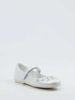 Kinder Däumling – Mary Jane Ballerinas aus Kalbleder Perl