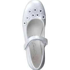 Kinder Däumling – Mary Jane Ballerinas aus Kalbleder Perl