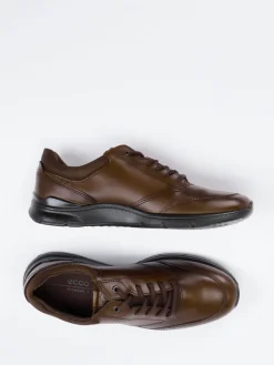 Herren Ecco – Bequem-Sneaker aus Glattleder