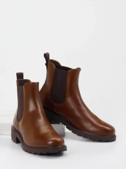 Damen Ecco – Chelsea Boots aus Kalbleder in