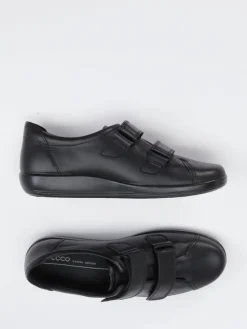 Damen Ecco – Klettschuhe aus Kalbleder