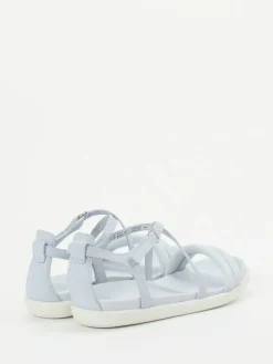 – Komfortsandale aus Nubukleder Hell*Ecco Best