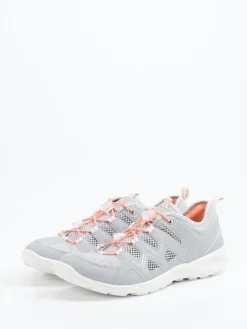 Damen Ecco – Outdoor-Sneaker aus Textil in Hell