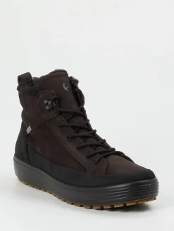 – Schnürboots aus Nubukleder Dunkel*Ecco Discount