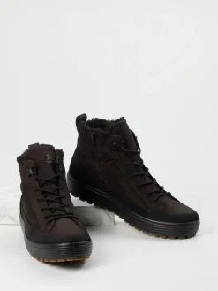 – Schnürboots aus Nubukleder Dunkel*Ecco Discount