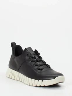 – Sneaker aus Kalbleder und Mesh*Ecco