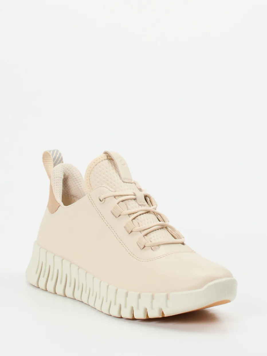 – Sneaker aus Kalbleder und Mesh*Ecco Best