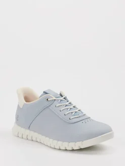 Damen Ecco – Sneaker aus Nubukleder Pastell