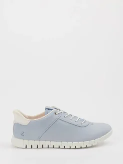 Damen Ecco – Sneaker aus Nubukleder Pastell