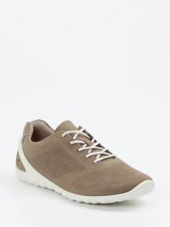 – Sneaker aus Nubukleder in Taupe*Ecco New