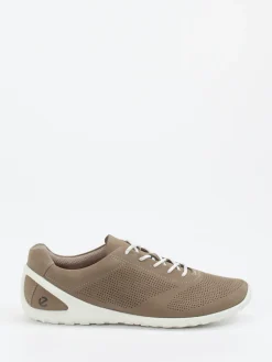 – Sneaker aus Nubukleder in Taupe*Ecco New