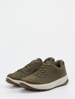 – Sneaker aus Nubukleder in Oliv*Ecco Sale