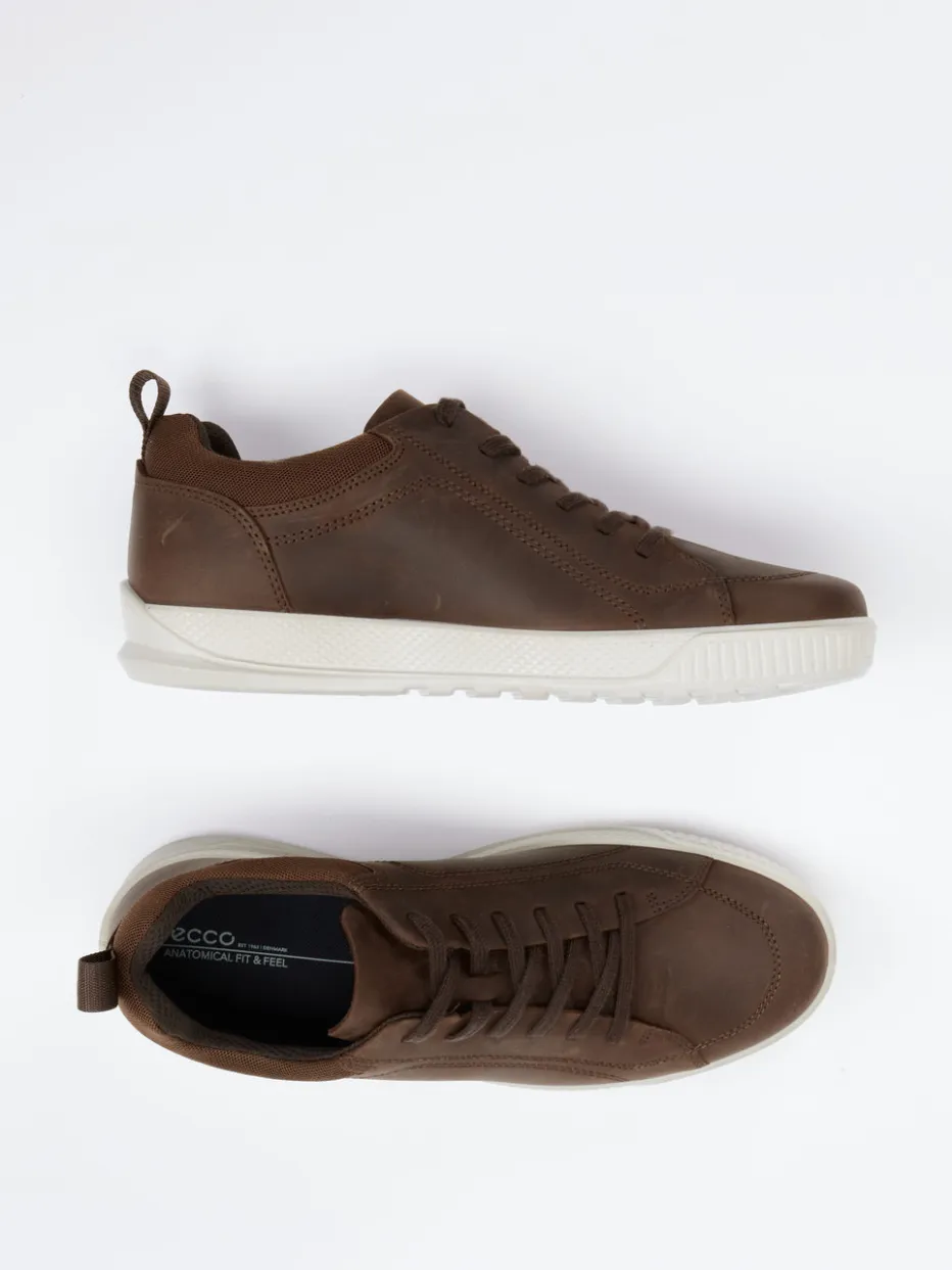 Herren Ecco – Sneaker aus Nubukleder in