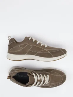 Herren Ecco – Sneaker aus Nubukleder mittel