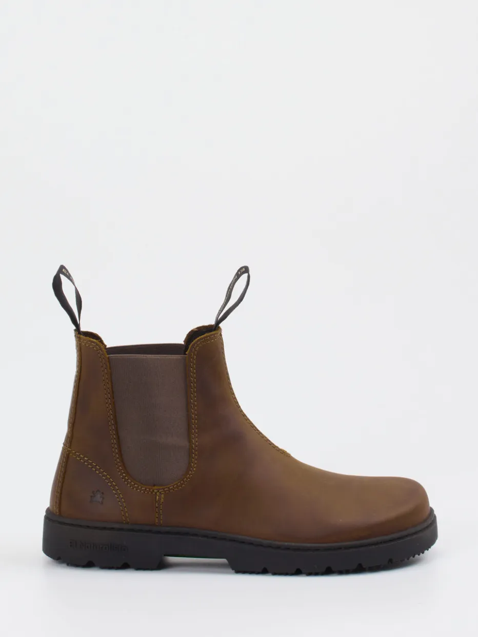 Damen El Naturalista – Chelsea Boots aus Fettleder