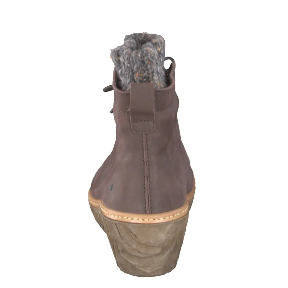 – Keilstiefelette aus Nubukleder*El Naturalista