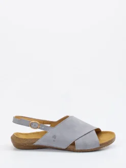 – Komfort-Sandalen aus Nubukleder tauben*El Naturalista Clearance