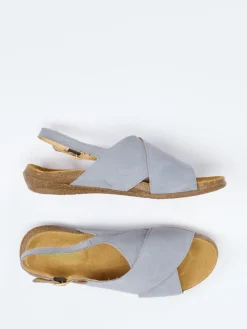 – Komfort-Sandalen aus Nubukleder tauben*El Naturalista Clearance