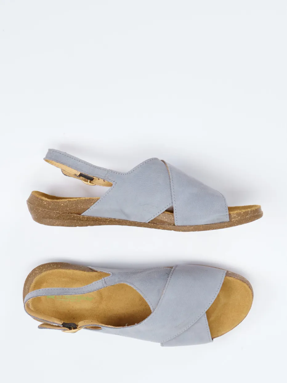 – Komfort-Sandalen aus Nubukleder tauben*El Naturalista Clearance