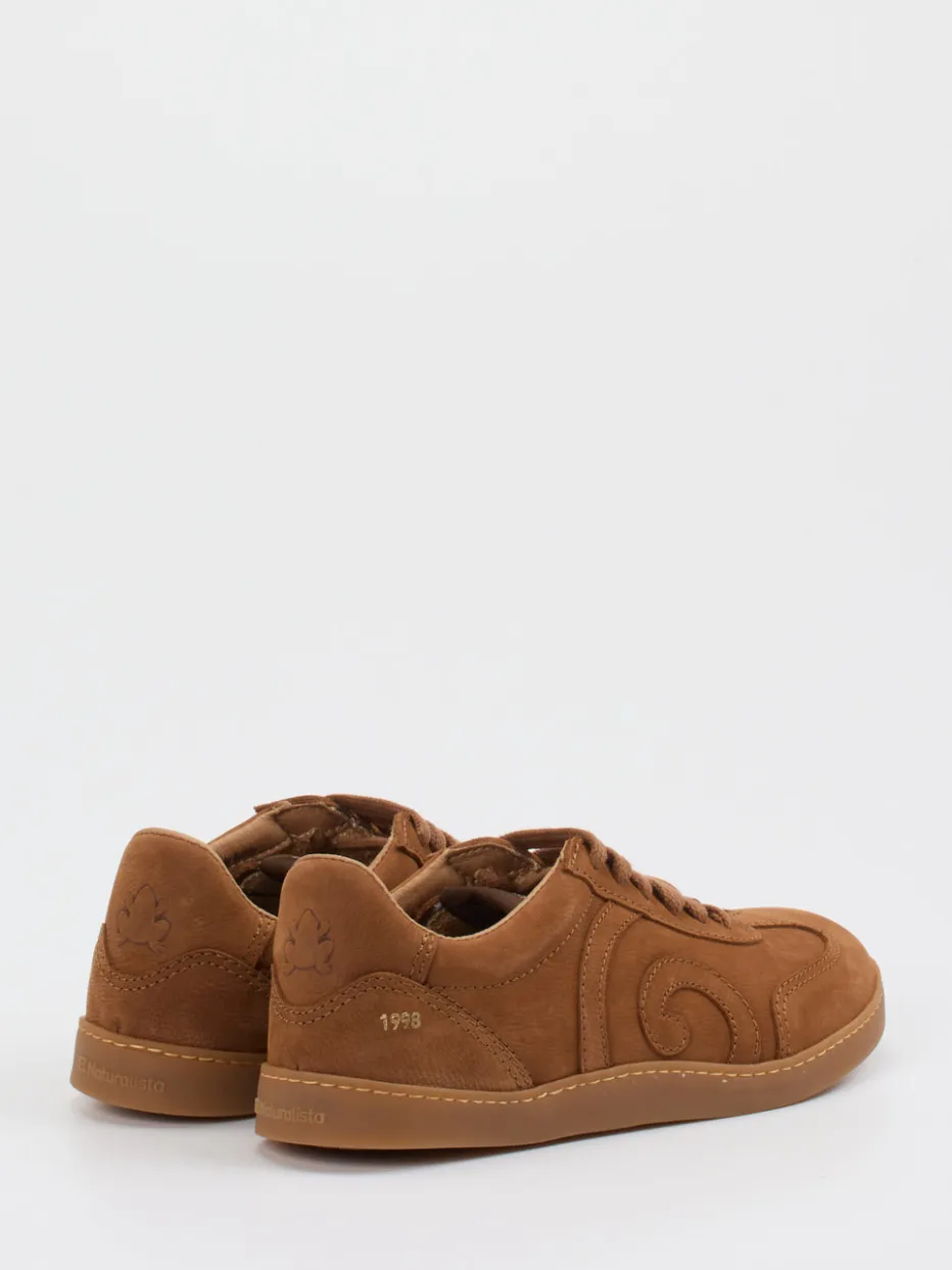 – Sneaker aus Nubukleder cognac*El Naturalista