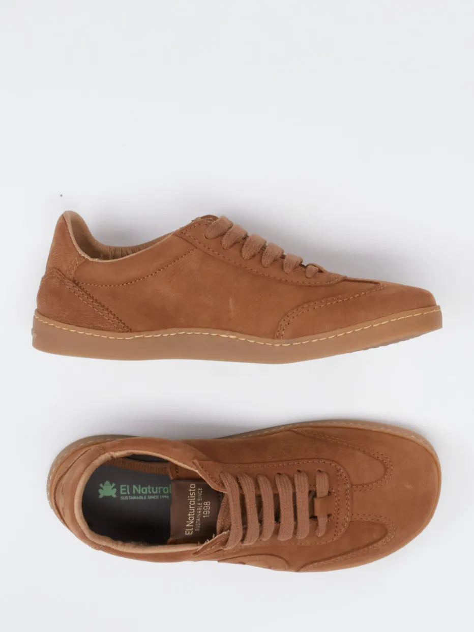 – Sneaker aus Nubukleder cognac*El Naturalista