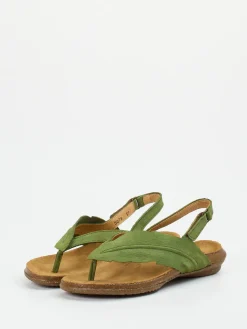 – Zehentrenner-Sandalen aus Nubukleder*El Naturalista