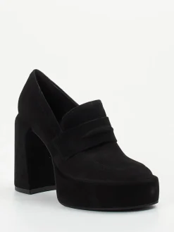 Damen Elena Iachi – Plateau-Loafer aus Veloursleder