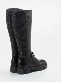 – Kniehohe Stiefel aus Kalbleder*Everybody Outlet