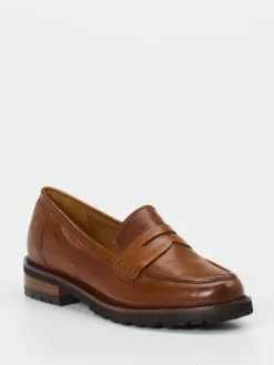 – Loafer aus Kalbleder in Cognac*Everybody Hot