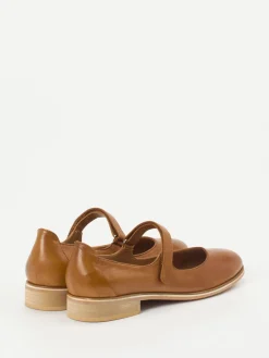 – Mary Janes aus Kalbleder cognacfarben*Everybody New