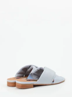 – Pantolette aus Lammleder in Hell*Everybody Hot