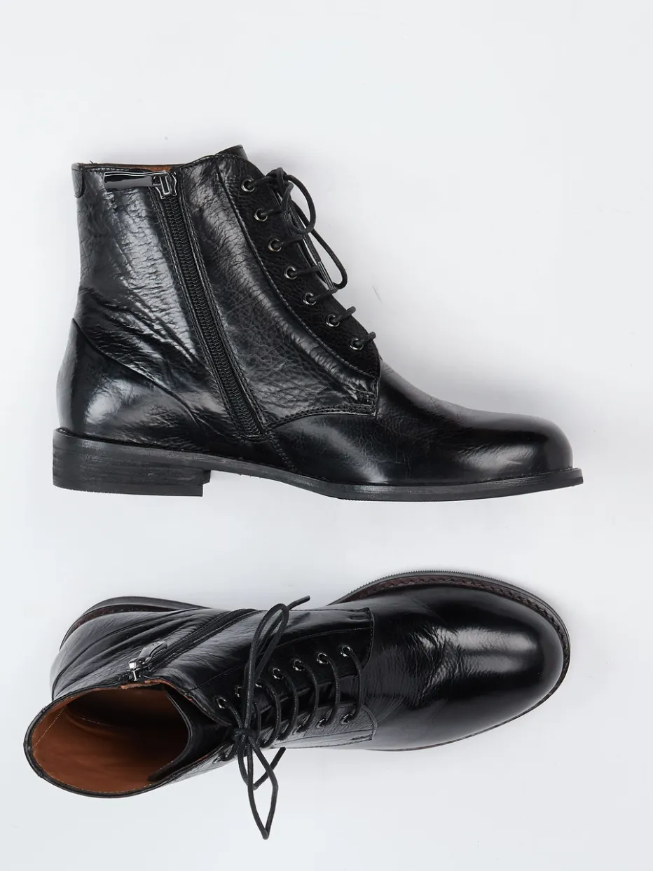 Damen Everybody – Schnürstiefelette aus Kalbleder