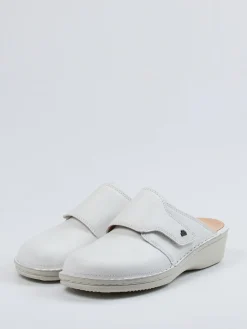 Damen Finn Comfort – Komfort-Pantoletten aus Kalbleder