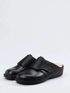 Damen Finn Comfort – Komfort-Pantolette aus Kalbleder