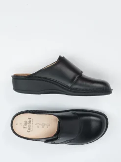 Damen Finn Comfort – Komfort-Pantolette aus Kalbleder