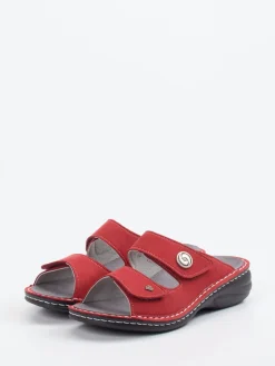 Damen Finn Comfort – Komfort-Pantolette aus veganem Textil