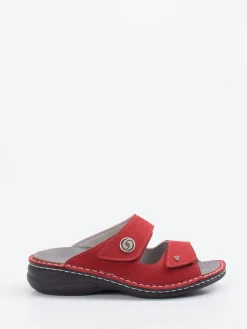 Damen Finn Comfort – Komfort-Pantolette aus veganem Textil