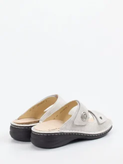 – Komfort-Pantolette aus geprägtem Leder*Finn Comfort Best