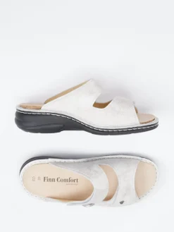 – Komfort-Pantolette aus geprägtem Leder*Finn Comfort Best