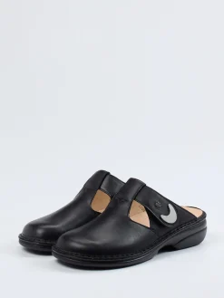 Damen Finn Comfort – Komfort-Pantolette aus Kalbleder