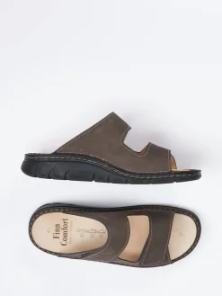 – Komfort-Pantolette aus Nubukleder braun*Finn Comfort Clearance